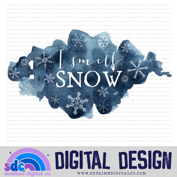 I Smell Snow • Mom & Daughter • Instant Download • Sublimation Design