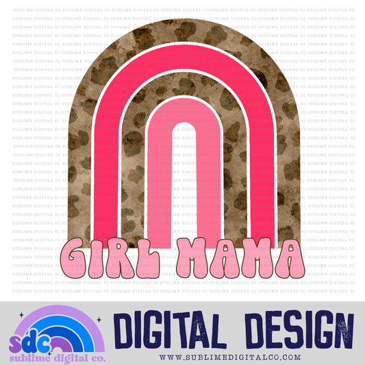 Girl Mama • Retro • Instant Download • Sublimation Design