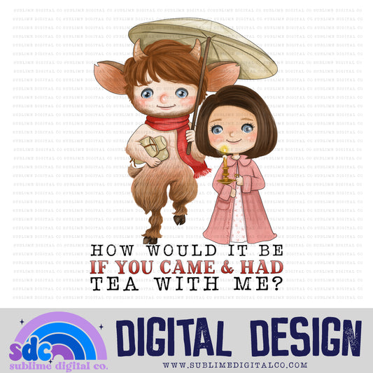 Came & Had Tea With Me • Wardrobe • Instant Download • Sublimation Design