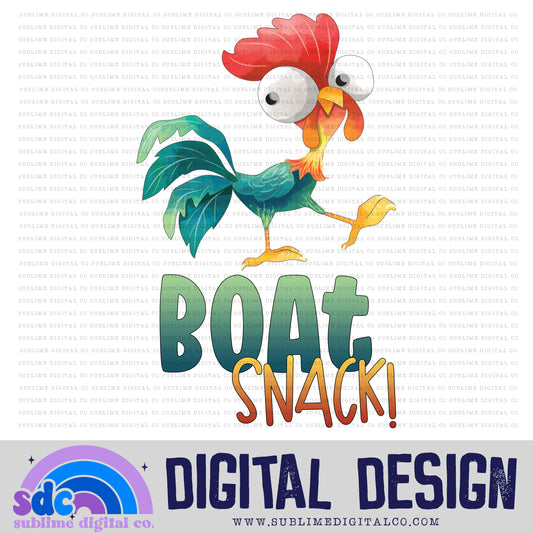 Boat Snack • Instant Download • Sublimation Design