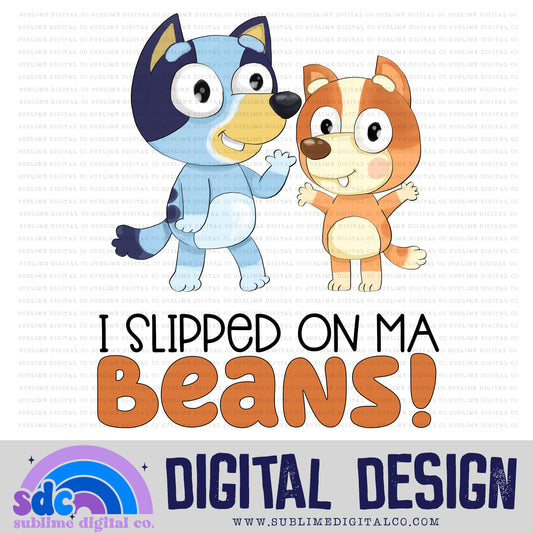 Beans • Heeler Family • Instant Download • Sublimation Design
