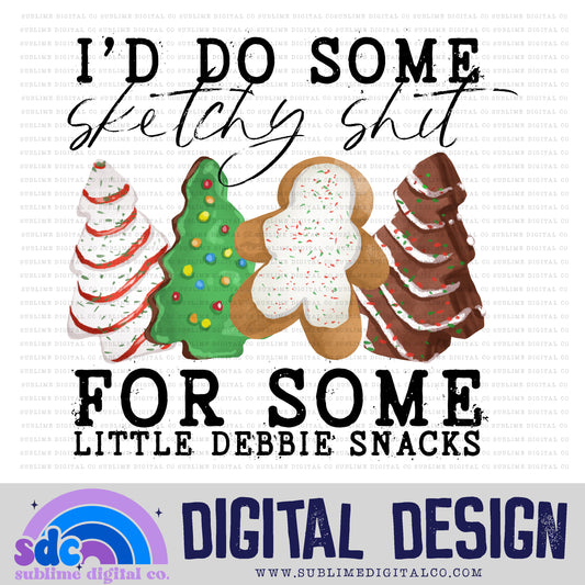 Sketchy Shit • Christmas Treats • Christmas • Sublimation Design • Instant Download | PNG File