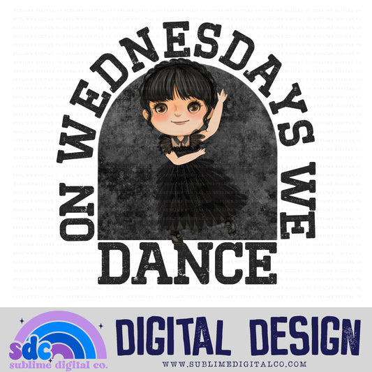 We Dance • Creepy Family • Instant Download • Sublimation Design