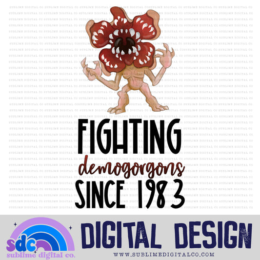 Fighting • Strange Kids • Instant Download • Sublimation Design