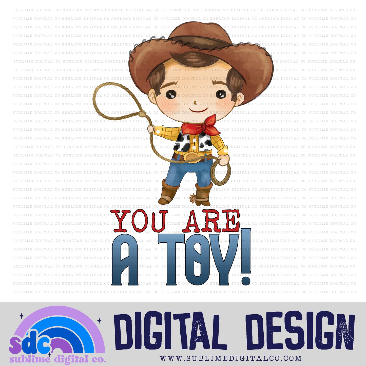 A Toy • Toys • Instant Download • Sublimation Design