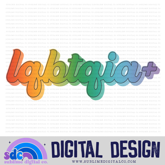 LGBTQIA+ • Pride • Instant Download • Sublimation Design