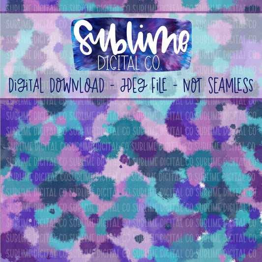 Mermaid Splatter • Digital Paper • Instant Download
