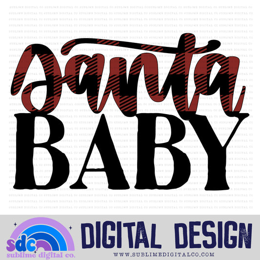 Santa Baby • Christmas • Instant Download • Sublimation Design