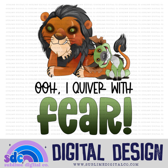 Quiver with Fear • Villains • Instant Download • Sublimation Design