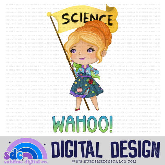 Wahoo! • School Bus • Instant Download • Sublimation Design