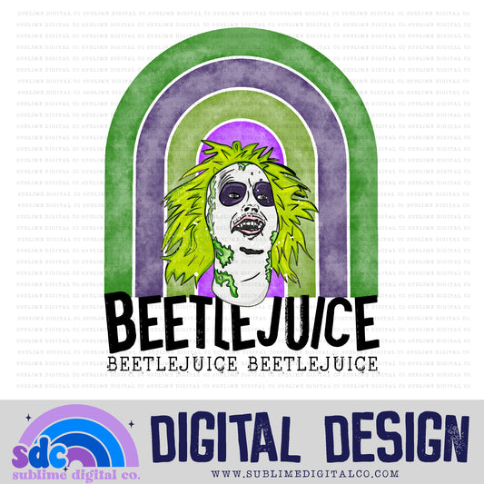 Beetle Guy Rainbow • Halloween • Instant Download • Sublimation Design