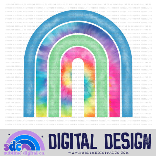 Pastel Tie Dye • Rainbow • Elements • Digital Design • Instant Download • Sublimation