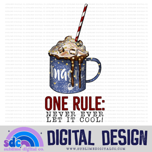 One Rule • Christmas Train • Instant Download • Sublimation Design