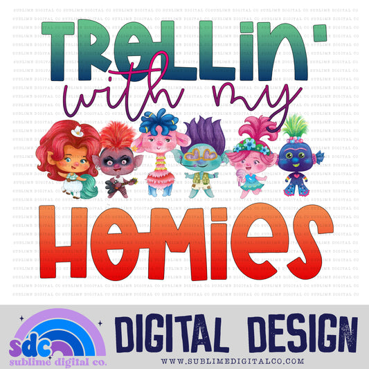 Homies • Mythical Creatures • Instant Download • Sublimation Design