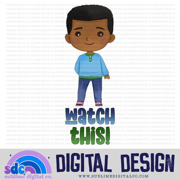 Watch This! • School Bus • Instant Download • Sublimation Design