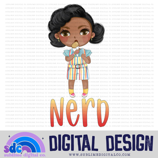 Nerd • Strange Kids • Instant Download • Sublimation Design