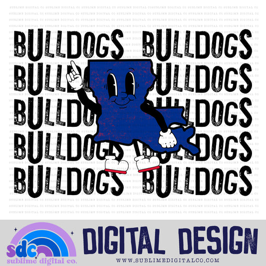 Bulldogs 2 • Sports • Instant Download • Sublimation Design