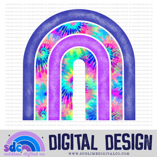 Neon Tie Dye • Rainbow • Elements • Digital Design • Instant Download • Sublimation