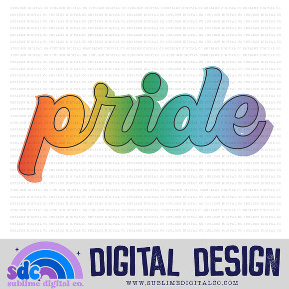 Retro Pride • Pride • Instant Download • Sublimation Design