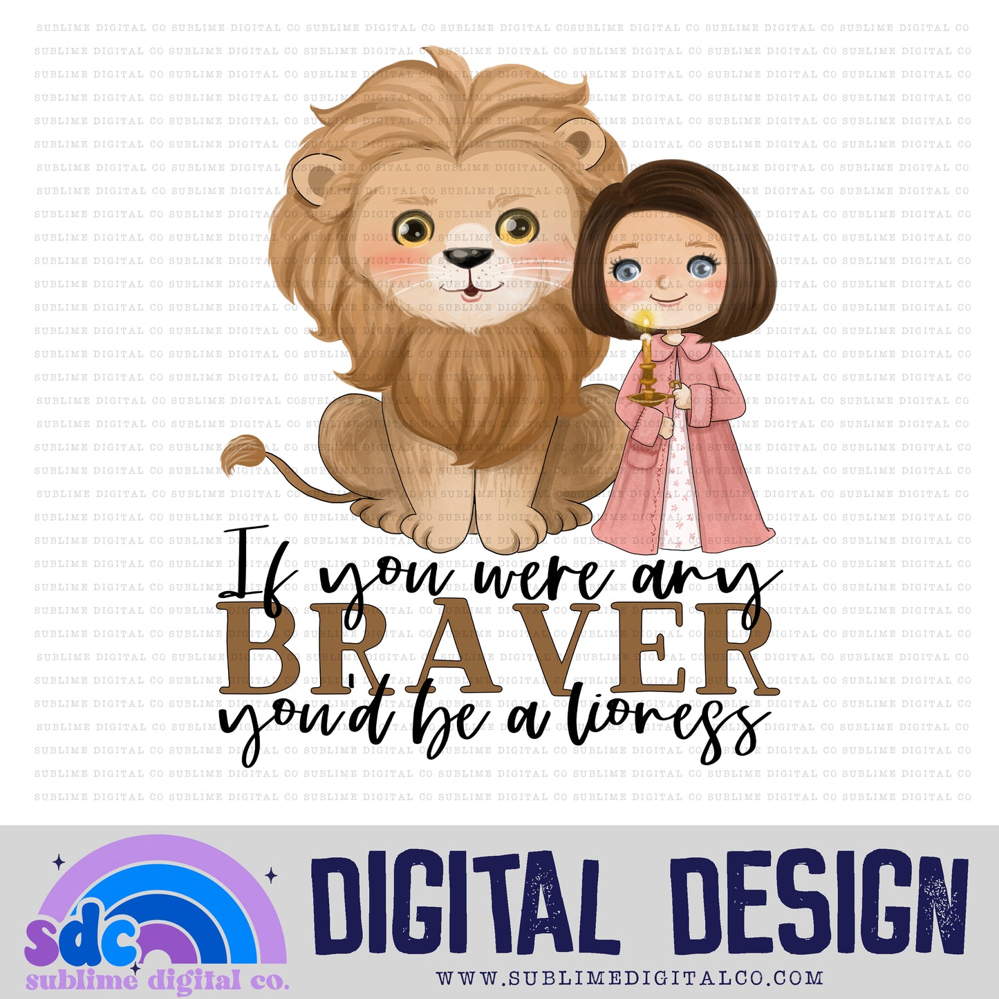 Braver • Wardrobe • Instant Download • Sublimation Design