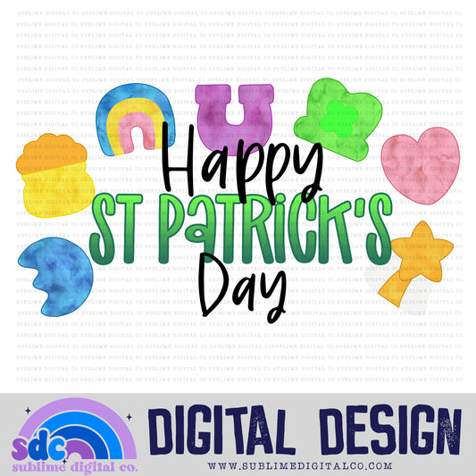 Happy St Patrick's Day • St Patrick's Day• Instant Download • Sublimation Design