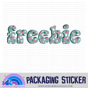 Freebie - Strawberries | Small Business Stickers | Digital Download | PNG File