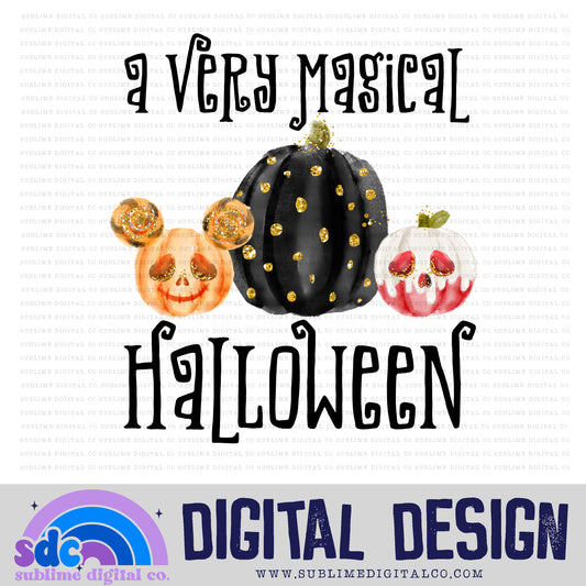 A Very Magical Halloween 2 • Halloween • Instant Download • Sublimation Design