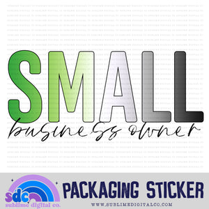 Small Business Owner - Aromantic | Small Business Stickers | Digital Download | PNG File
