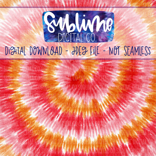 Flamingo Tie Dye • Digital Paper • Instant Download