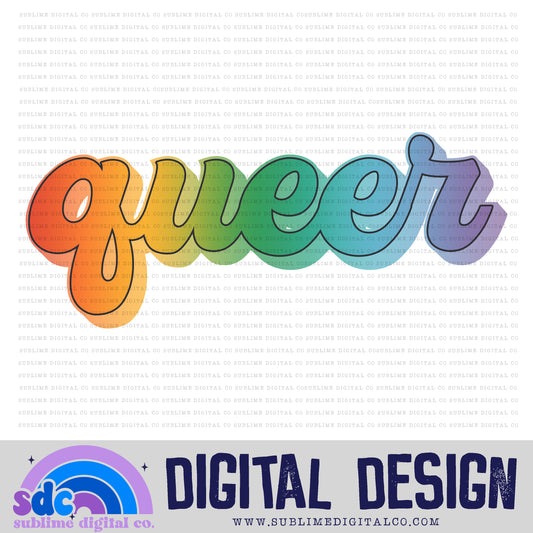 Queer • Pride • Instant Download • Sublimation Design