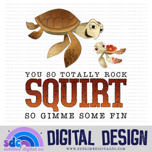 You Totally Rock • Sea Life • Instant Download • Sublimation Design