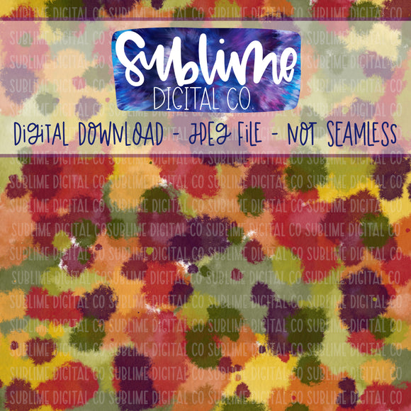 Fall Splatter • Digital Paper • Instant Download