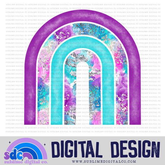 Mermaid Rainbow • Rainbow • Elements • Digital Design • Instant Download • Sublimation