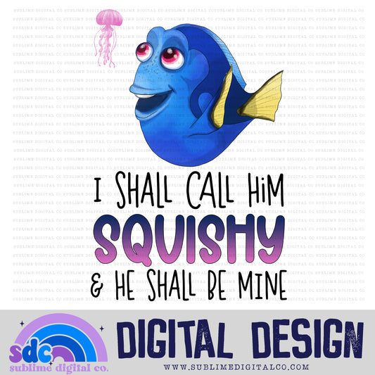 Squishy • Sea Life • Instant Download • Sublimation Design