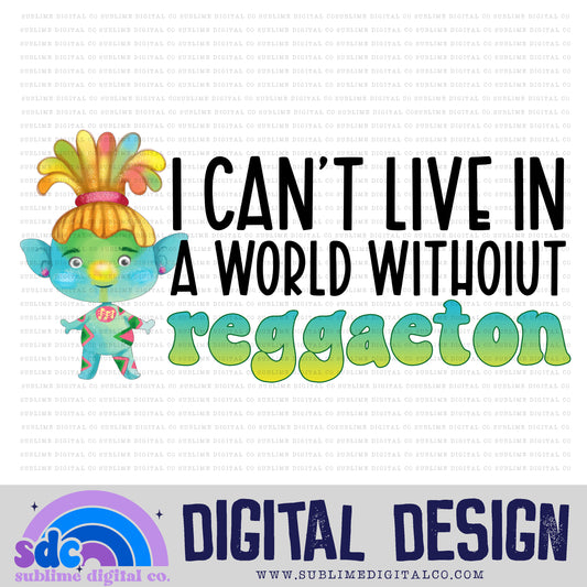 Reggaeton • Mythical Creatures • Instant Download • Sublimation Design