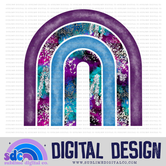 Mermaid 2 • Rainbow • Elements • Digital Design • Instant Download • Sublimation