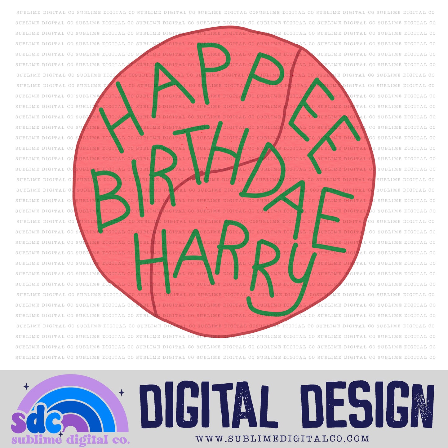 Birthday • Wizard • Instant Download • Sublimation Design