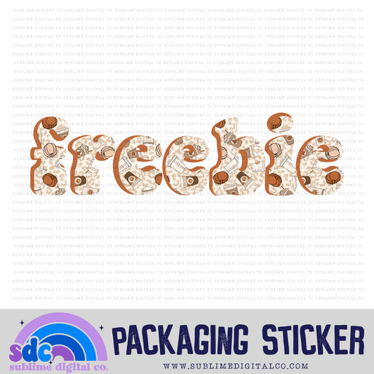 Freebie - Pumpkin Spice | Small Business Stickers | Digital Download | PNG File
