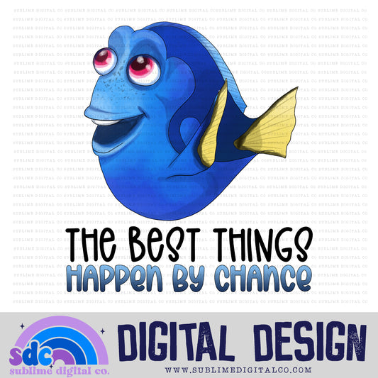 Happen By Chance • Sea Life • Instant Download • Sublimation Design