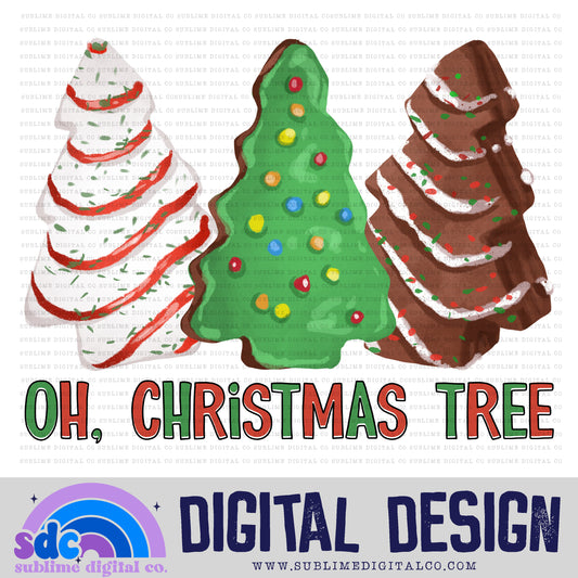 Oh, Christmas Tree • Christmas Treats • Christmas • Sublimation Design • Instant Download | PNG File