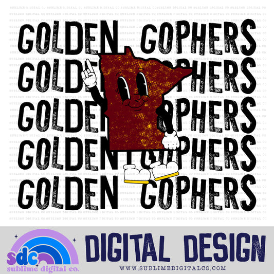 Gopher • Sports • Instant Download • Sublimation Design
