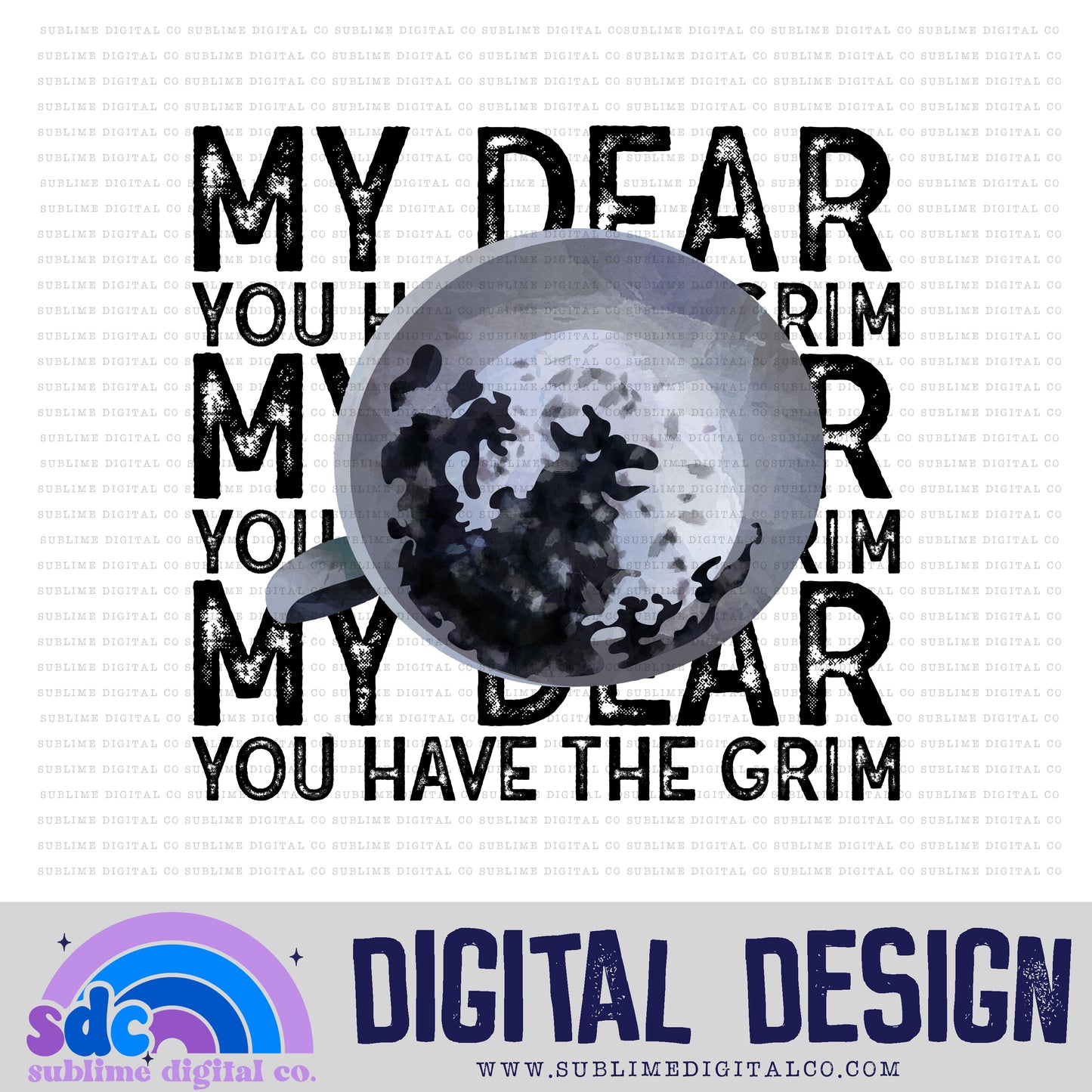 My Dear • Wizards • Instant Download • Sublimation Design