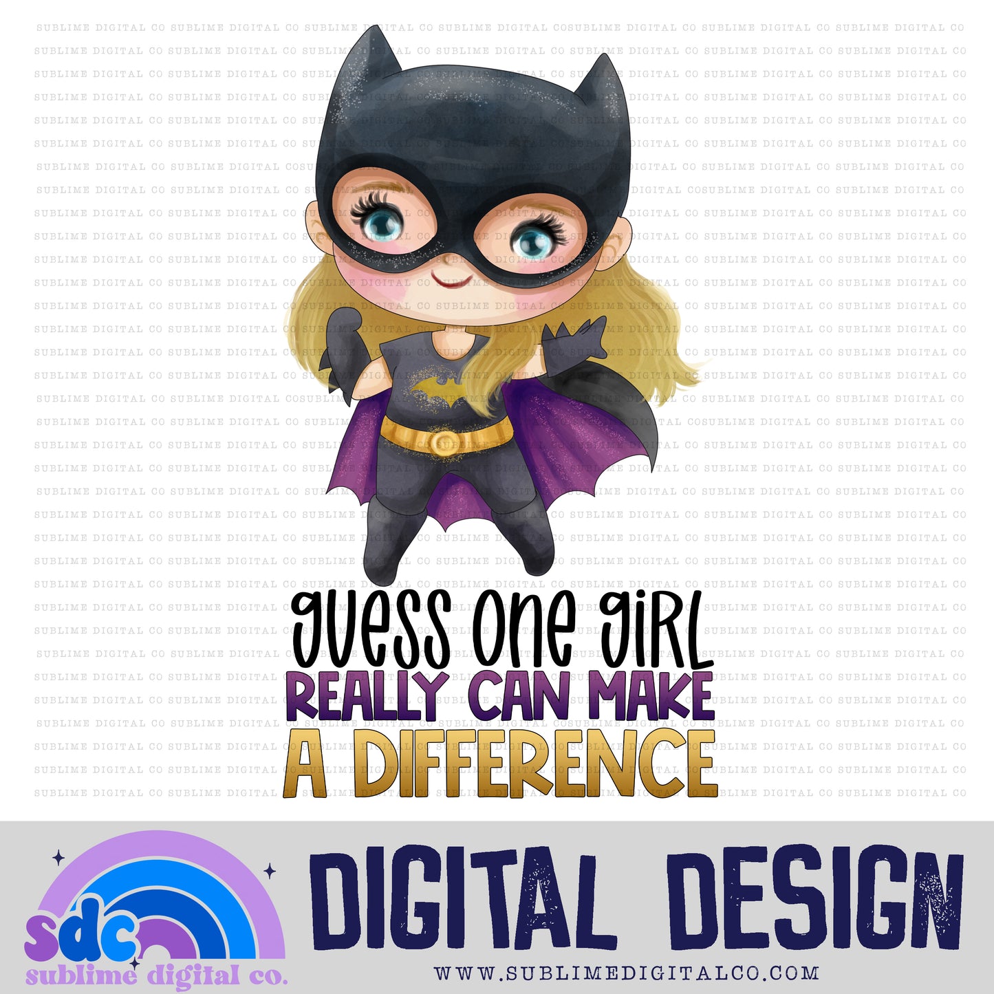 Really Can Make a Difference • Baby Heroes • Instant Download • Sublimation Design