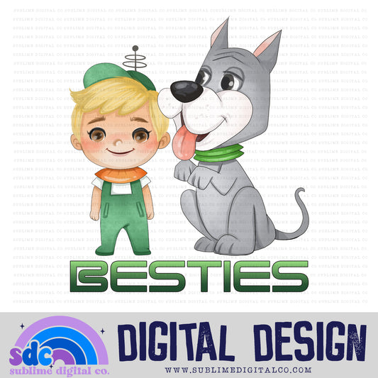 Besties • Space Family • Instant Download • Sublimation Design