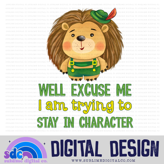 Stay in Character • Toys • Instant Download • Sublimation Design