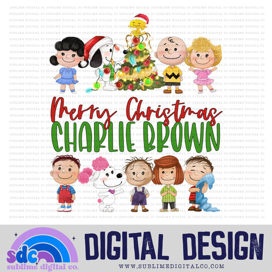 Merry Christmas 2 • Puppy & Friends • Instant Download • Sublimation Design