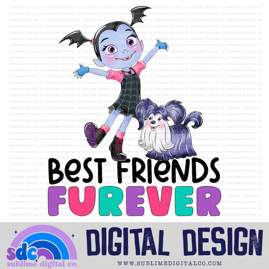 Best Friends • Vampire Family • Instant Download • Sublimation Design