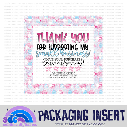 Spectrespecs Thank You • Leave A Review • Packaging Insert • Instant Download