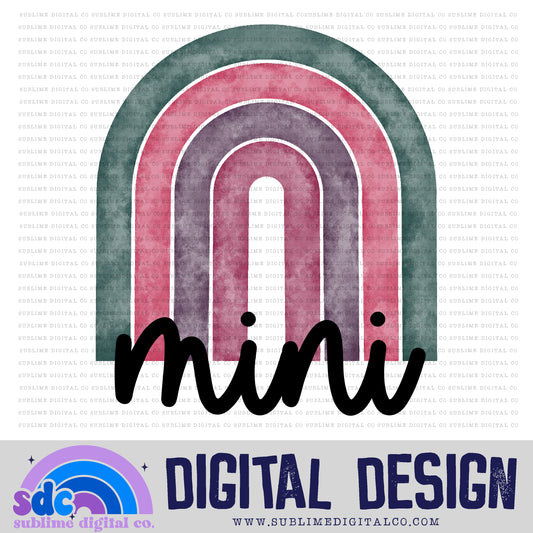 Mini - Rose Rainbow • Colorful Designs • Instant Download • Sublimation Design