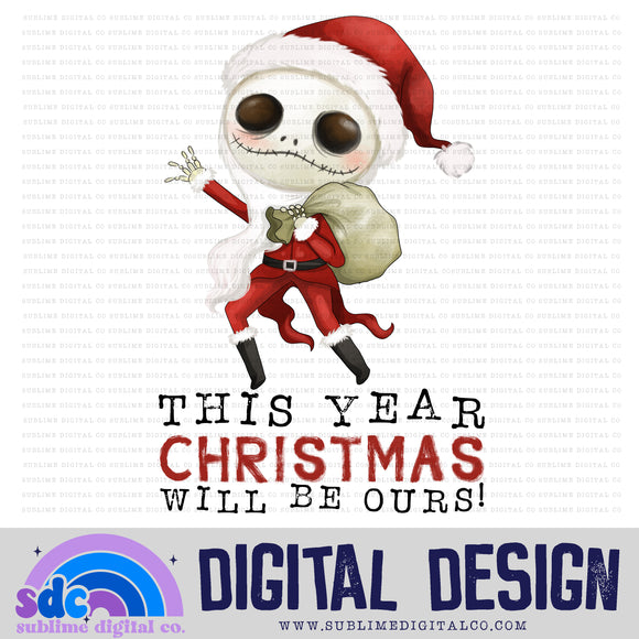 Christmas Will Be Ours • NBC • Instant Download • Sublimation Design